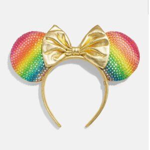 BaubleBar Minnie Mouse Disney Rainbow Ears Headband